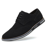 Men's Leather Holes Oxfords Shoes