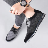Men's Breathable Slip on Driving Shoes