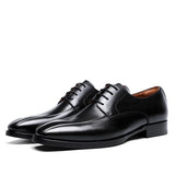 New Men Genuine Cow Leather Buffalo Shoes