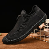 New Fashion Men's Hand-sewn Comfortable Flat Shoes