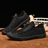 New Fashion Men's Hand-sewn Comfortable Flat Shoes