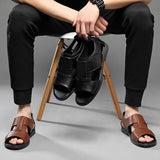 Men's New Design Rome Leather Sandals