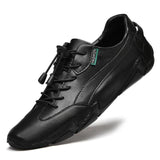 New Leather Splice Lace Up Buiness Shoes