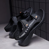 Men's Lightweight Waterproof Rubber Slippers