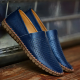 Men's Handmade Breathable Leather Casual Loafers