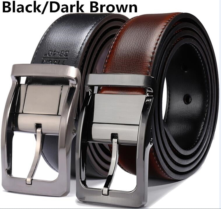Men's Leather Reversible Belt