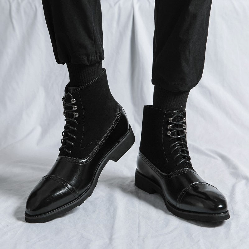 Men's Retro High Quality Comfortable Leather Boots