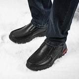 Men's Genuine Leather Comfortable Warm Shoes