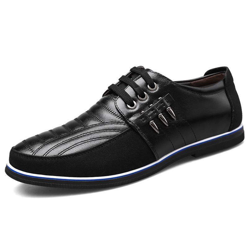 New Men's Fashion Leather Casual Loafers