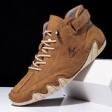 Men's Comfortable Lace Up Casual Boots