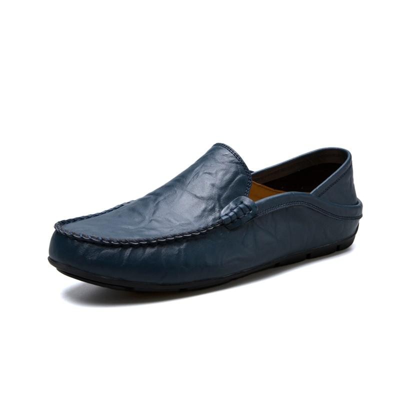 Men's Breathable Leather Casual Loafers