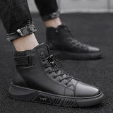 Men's Fashion Platform Casual Ankle Boots