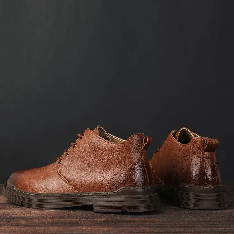 Men's Fashion Handmade Hiking Boots