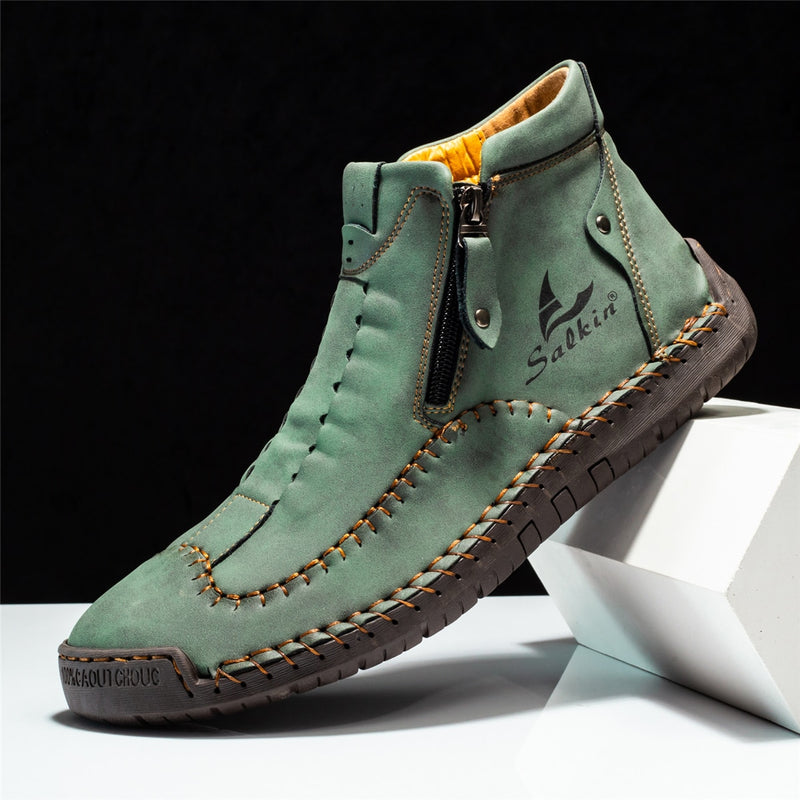 Men's Daily Vintage Ankle Boots