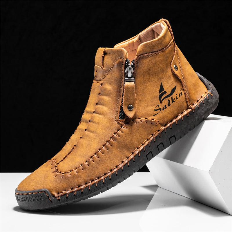 Men's Daily Vintage Ankle Boots