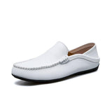 Men's Breathable Leather Casual Loafers