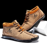 Men's Fashion Hand Stitching Ankle Boots