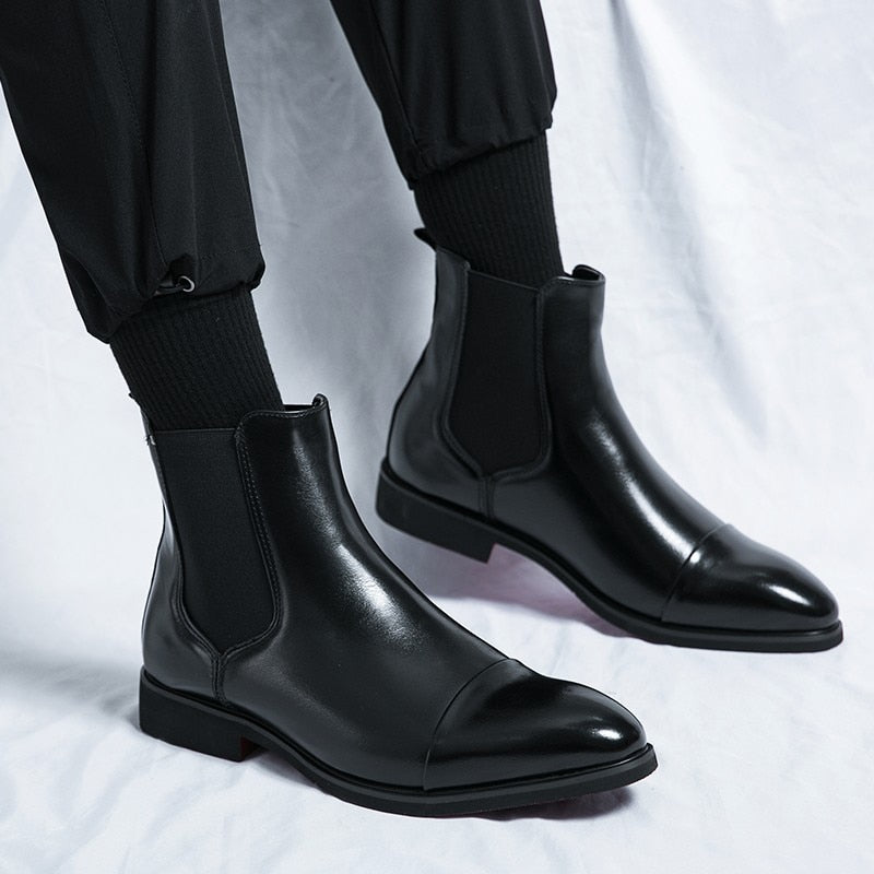 New Men's British Classic Ankle Boots