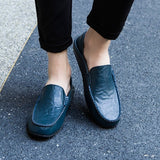 Men's Breathable Leather Casual Loafers