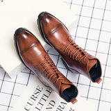 Men's Fashion Vintage Business Boots