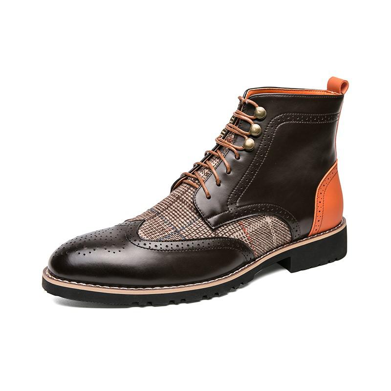 Men's Italian Business Genuine Leather Boots