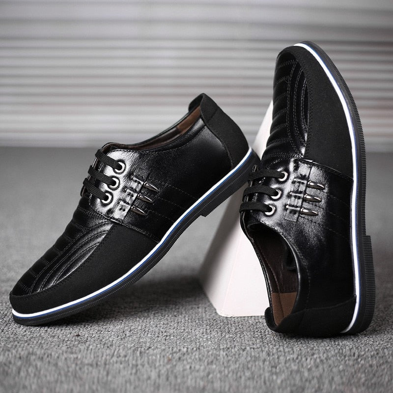 New Men's Fashion Leather Casual Loafers