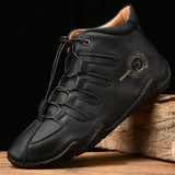 New Men's Designer Handmade Ankle Boots