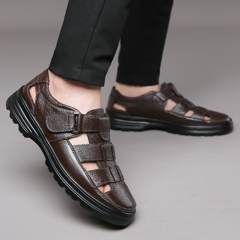 New Men's Handmade Comfortable Sandals