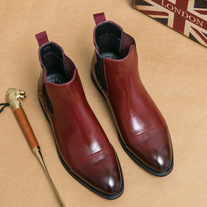 New Men's British Classic Ankle Boots