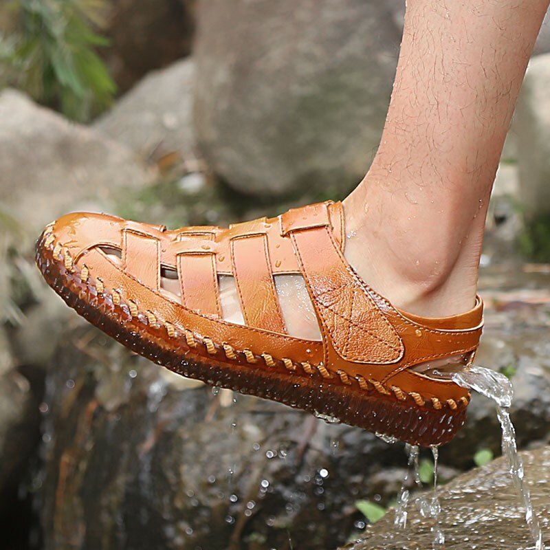Men's Fashion Handmade Leather Sandals
