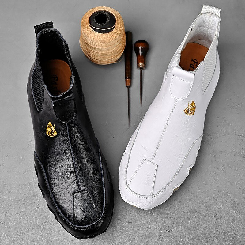 Men's High Quality Leather Casual Boots