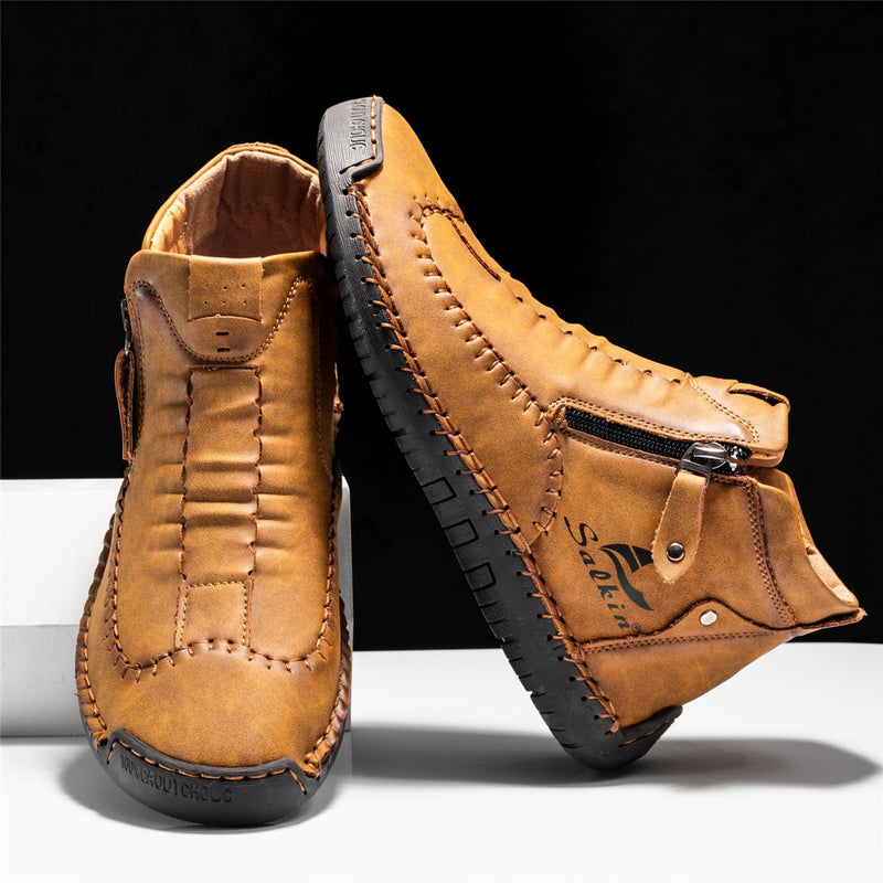 Men's Daily Vintage Ankle Boots