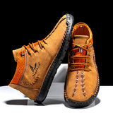 Men's Fashion Hand Stitching Ankle Boots