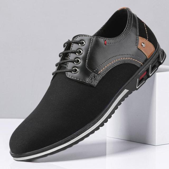 Men's Fashion Business Soft Leather Shoes