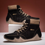 Men's Leather Walking Boots