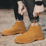 Men's Casual Lace Up Ankle Boots