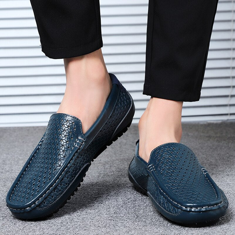 Men's Hollow Out Breathable Slip on Casual Shoes