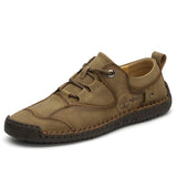 New Men's Handmade Leather Casual Shoes