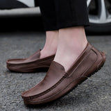 Men's Breathable Leather Causal Shoes