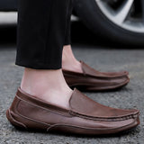 Men's Breathable Leather Causal Shoes