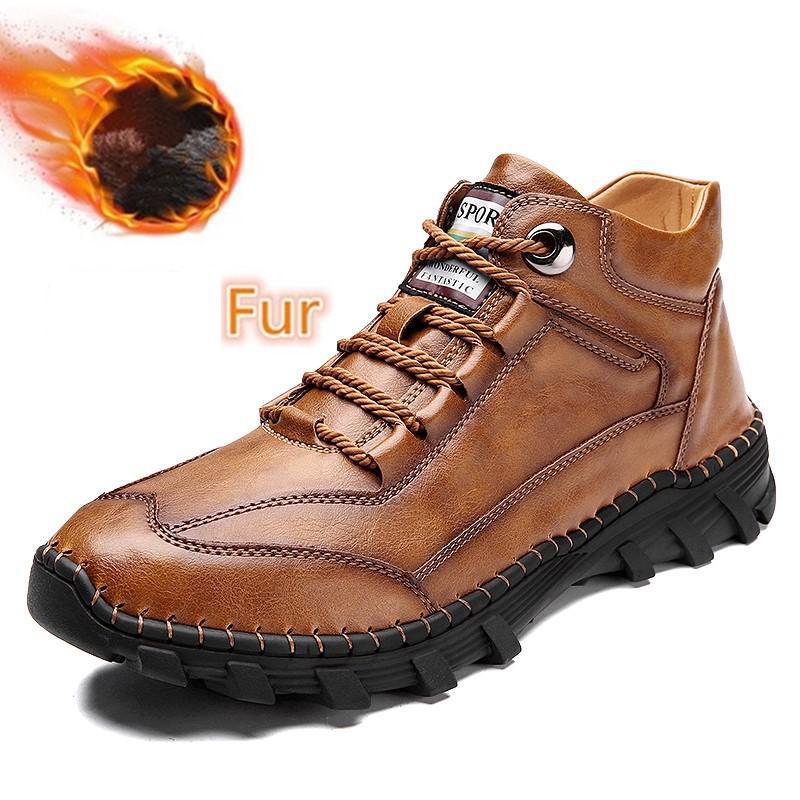 Men's Fashion Warm Outdoor Snow Boots