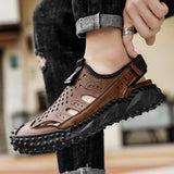 Men's Non-slip Classic Leather Sandals