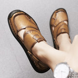 Men's Summer Genuine Leather Beach Sandals