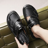 Men's Summer Genuine Leather Beach Sandals