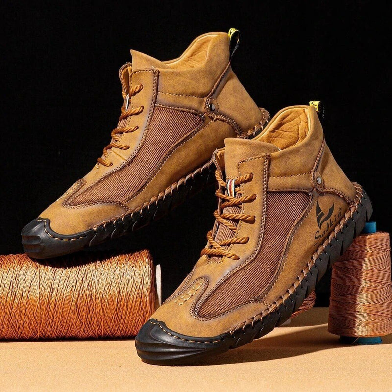 Men's Retro Soft Leather Casual Boots