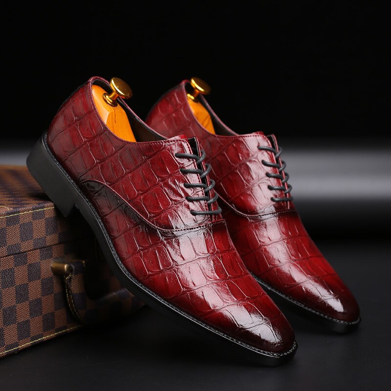 New Men's Leather Formal Shoes