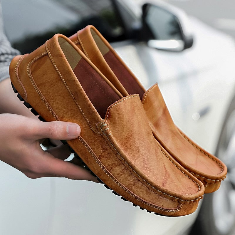 Men's Breathable Leather Causal Shoes