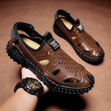 Men's Non-slip Classic Leather Sandals