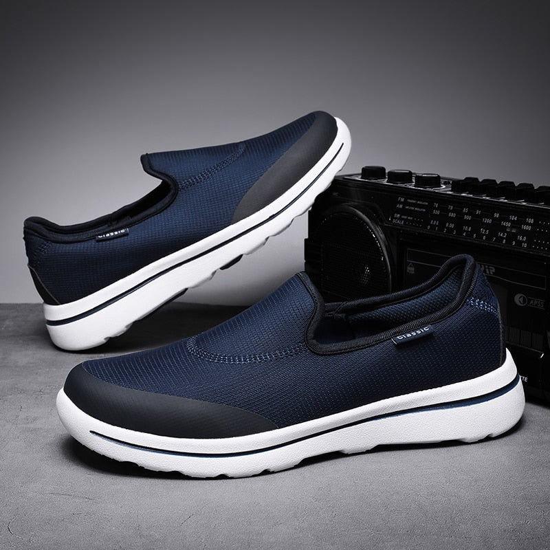 Men's Breathable Knitted Casual Shoes