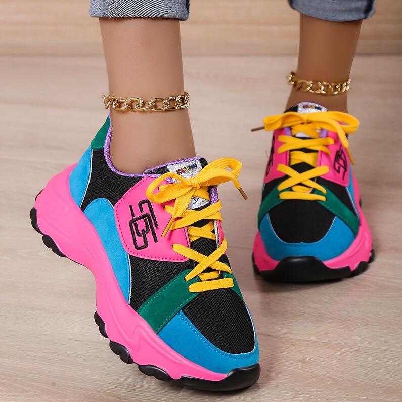 Fashion Women Colorful Sneakers